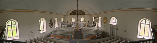 Långaryds kyrka, interno