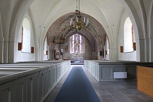Björksta kyrka, interno