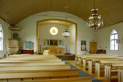 Bygdsiljums kyrka, intérieur