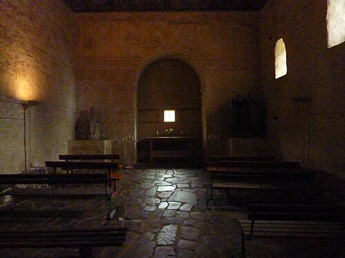 Dädesjö gamla kyrka, interno