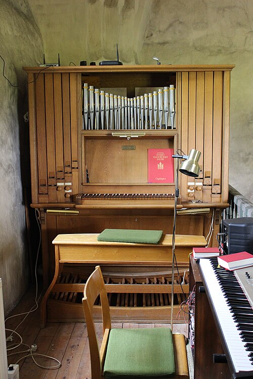 Fittja kyrka, interno