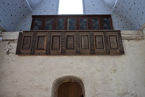 Kyrkås gamla kyrka, intérieur