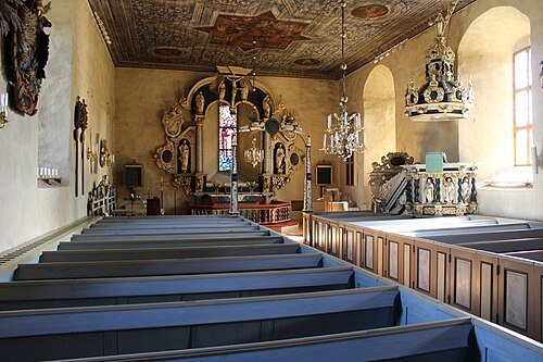 Mölltorps kyrka, interno