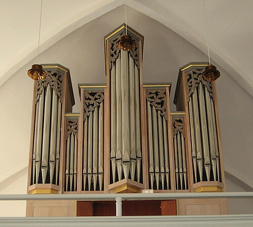Rebbelberga kyrka, interno