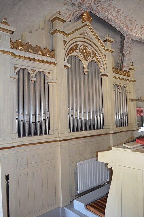Hagebyhöga kyrka, interno