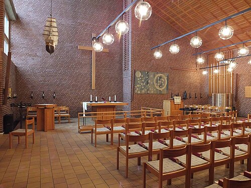 Lerbergets kyrka, interno