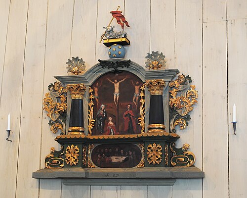 Mockfjärds kyrka, intérieur