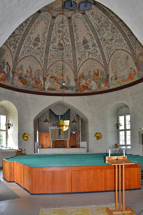 Voxtorps kyrka, intérieur