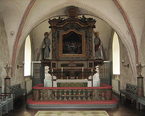 Barkåkra kyrka, intérieur