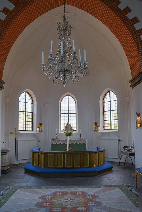 Hasslö kyrka, intérieur