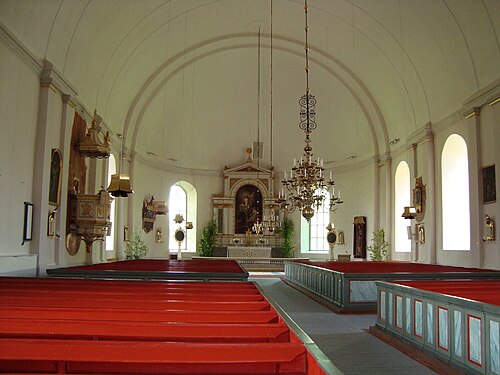 Husby kyrka, intérieur