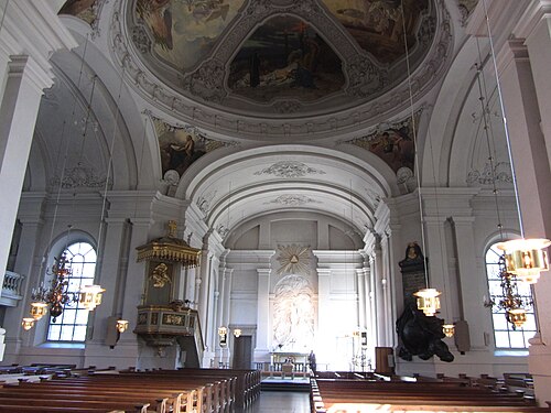 Adolf Fredriks kyrka, interno