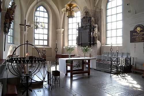 Österåkers kyrka, intérieur