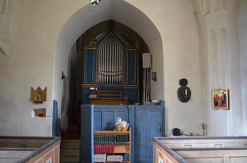 Tveta kyrka, Södermanland, intérieur