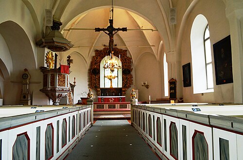 Kolbäcks kyrka, interno