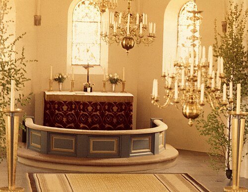 Längbro kyrka, interno