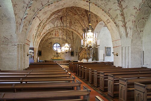 Säby kyrka, interno
