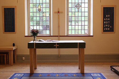 Vindhemskyrkan S:ta Birgitta, interno