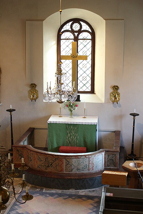 Lillkyrka kyrka, interno