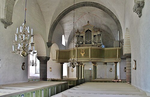 Gärdslösa kyrka, interno