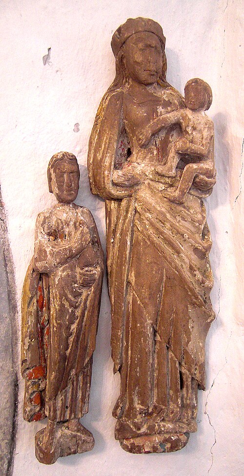 Göteve kyrka, interno
