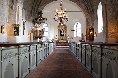 Hargs kyrka, interno