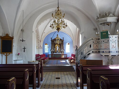 Löddeköpinge kyrka, interno