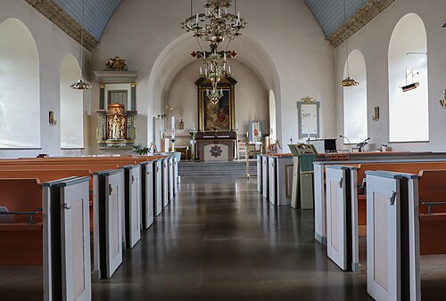 Mörbylånga kyrka, intérieur