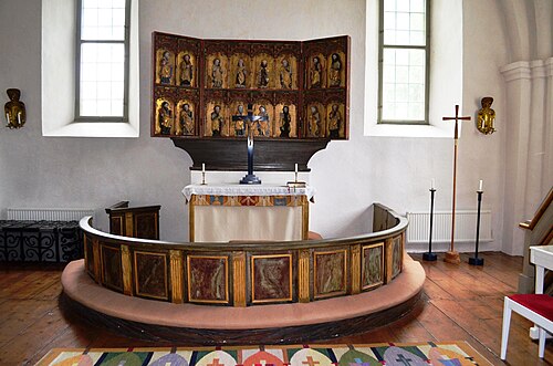 Rönö kyrka, interno