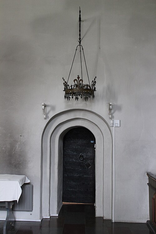 Tegelsmora kyrka, interno