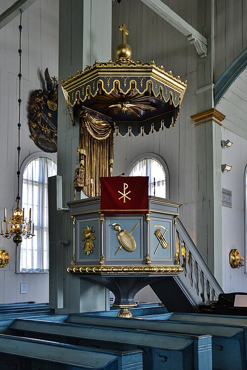 Amiralitetskyrkan, interno