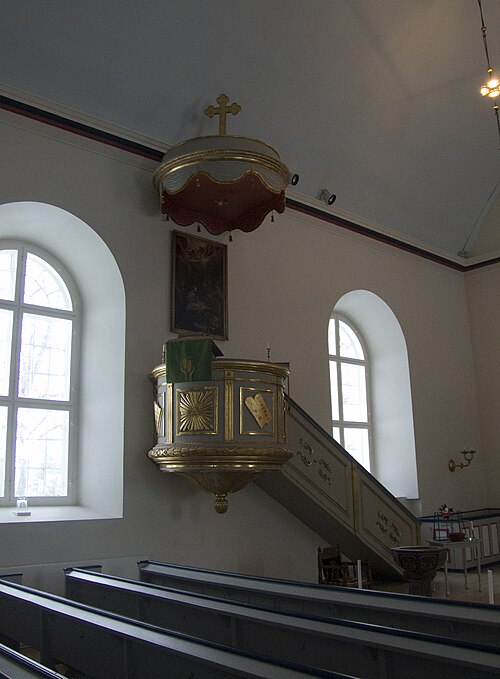 Gamleby kyrka, interno