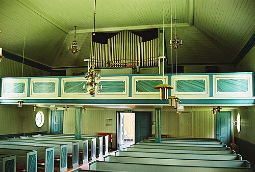 Bengtsfors kyrka, interno