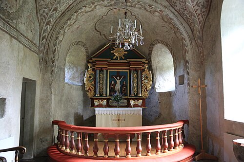 Gökhems kyrka, interno