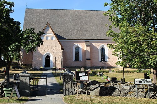 Hjälsta kyrka, interno