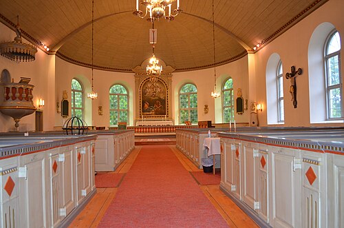 Kållerstads kyrka, intérieur