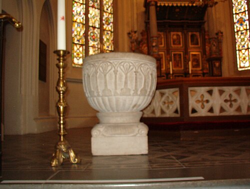Tygelsjö kyrka, interno