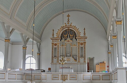 Vederslövs kyrka, interno