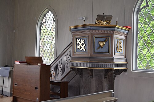 Blåviks kyrka, interno
