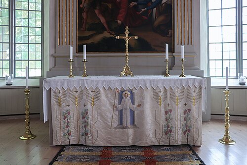 Alseda kyrka, intérieur
