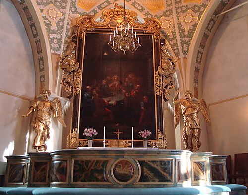 Kristina kyrka, interno