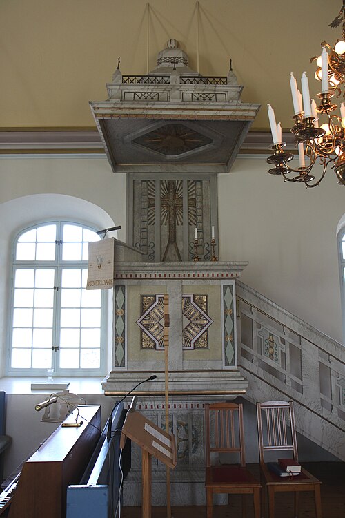 Dagsås kyrka, interno