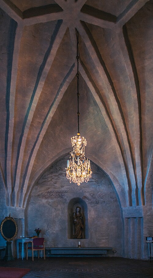 Skånela kyrka, interno