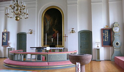Krogsereds kyrka, interno