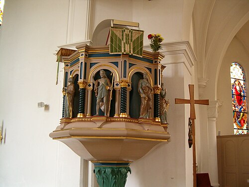 Lomma kyrka, interno