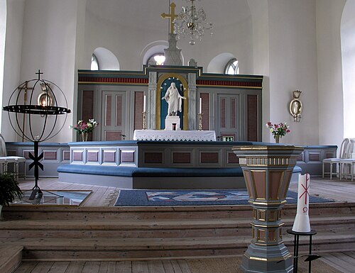 Sturkö kyrka, interno