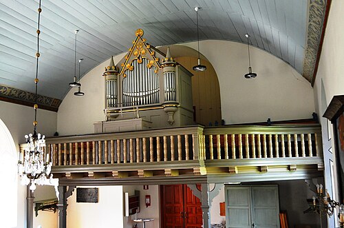 Acklinga kyrka, intérieur