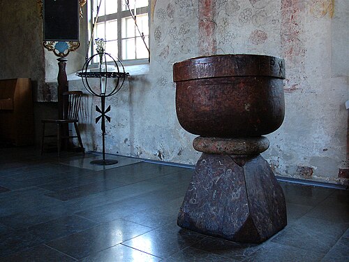 Sankt Laurentii kyrka, interno