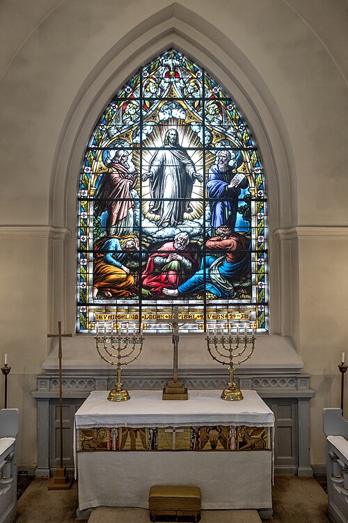 Röke kyrka, interno
