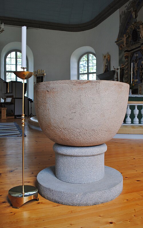 Slätthögs kyrka, interno